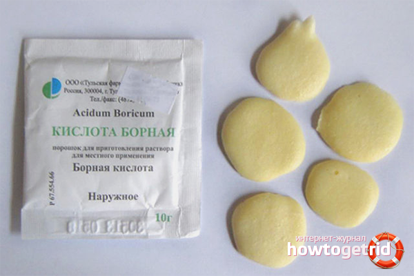 Примамка стръв с борна киселина
