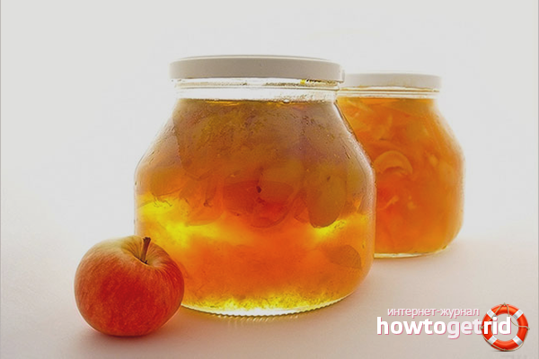 Apple конфитюр с мед