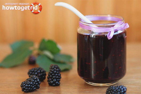 Blackberry jam в бавна готварска печка