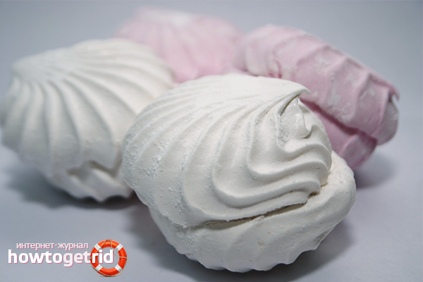 Осъществяване на здрави marshmallows у дома