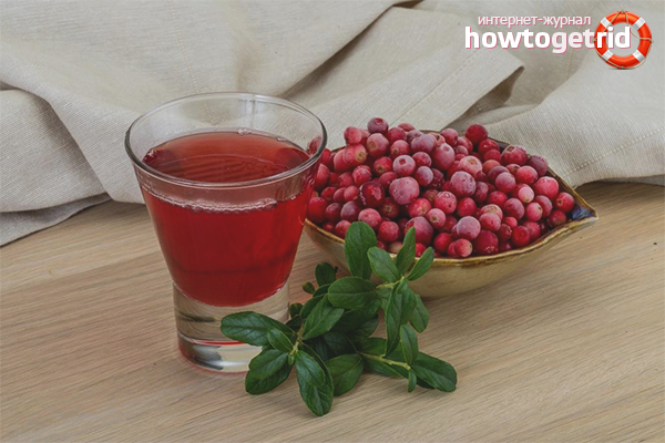 Lingonberry за цистит