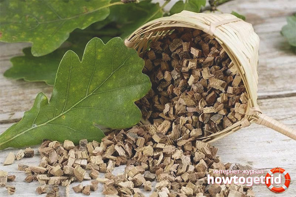 Домашни продукти за коса с дъбова кора