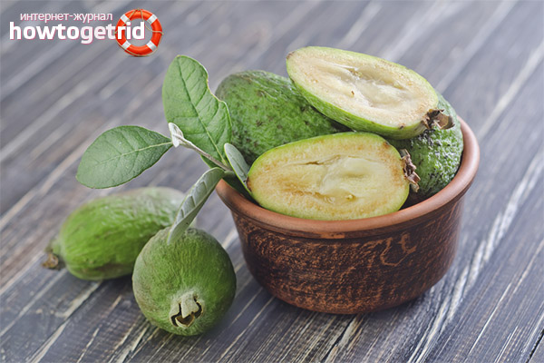 Feijoa в козметиката и медицината