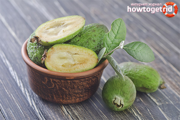 Полезни свойства на feijoa